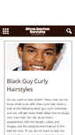 Mobile Screenshot of africanamericanhairstyling.com