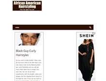 Tablet Screenshot of africanamericanhairstyling.com
